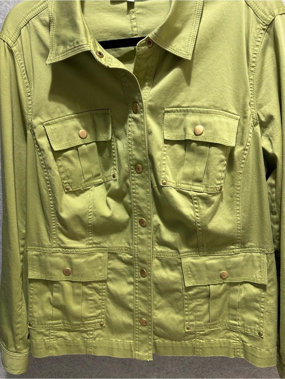 Jones New York Lime Utility Jacket - Picture 6 of 10